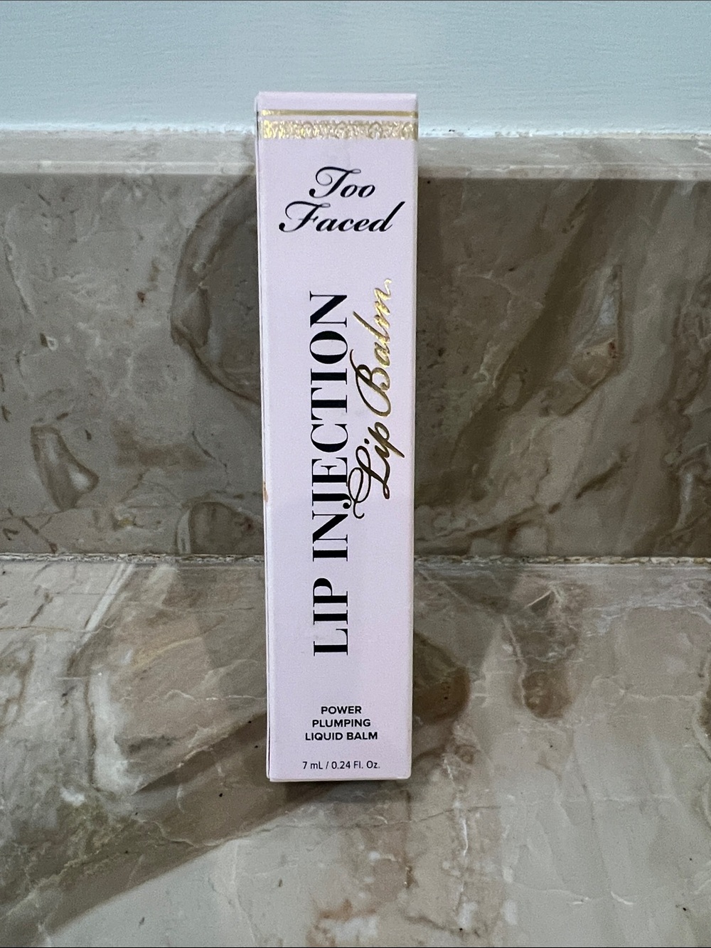 New in box  Too Faced lip, injection, lip, balm, power pumping liquid balm
